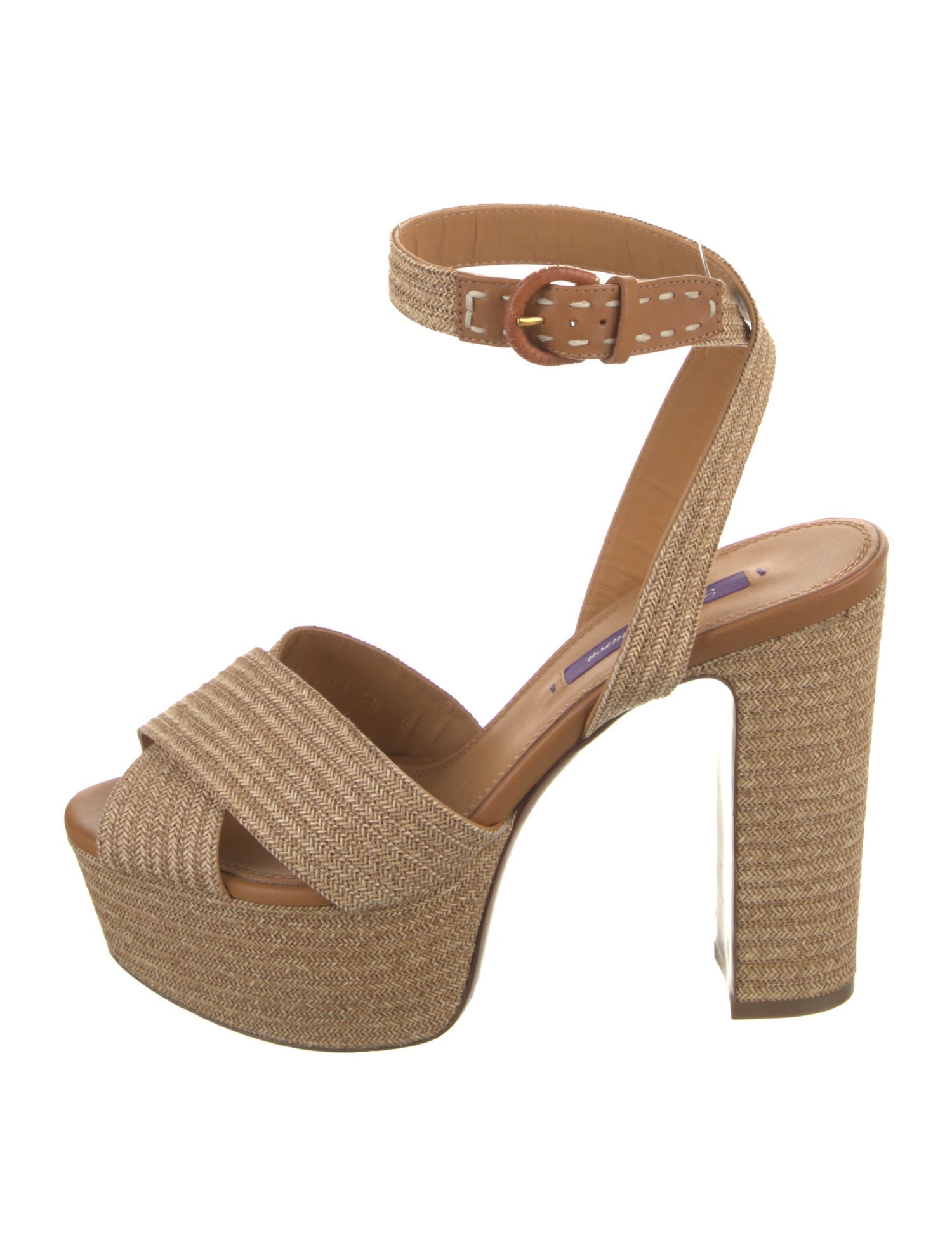 Ralph Lauren Purple Label Jute Sandals