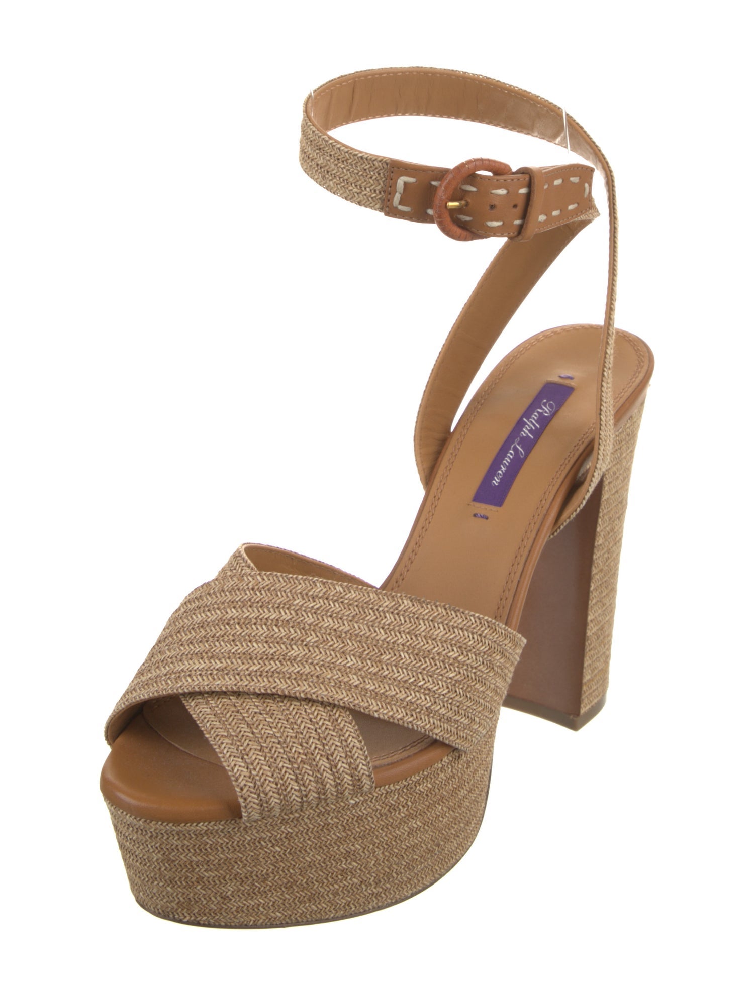 Ralph Lauren Purple Label Jute Sandals
