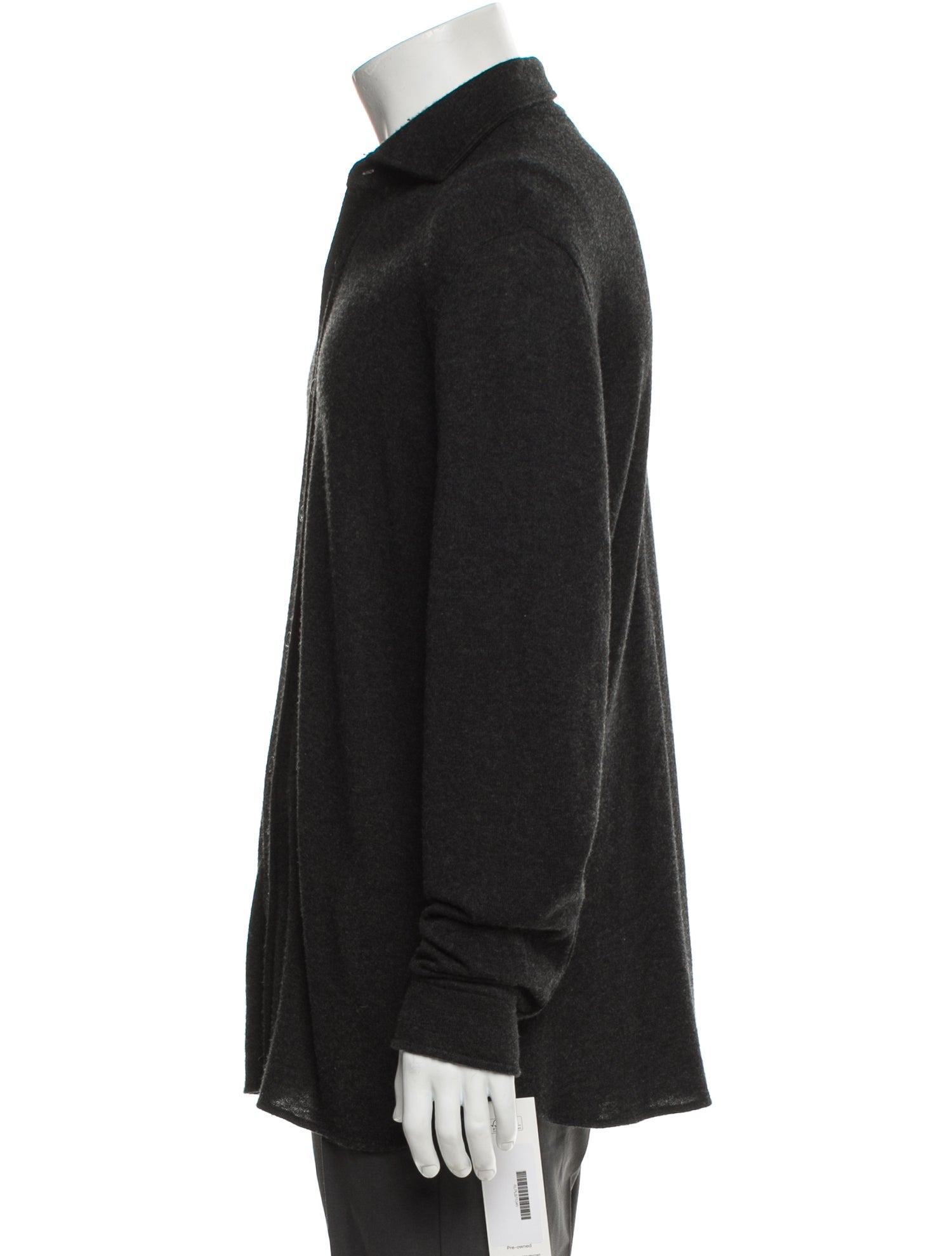 Ralph Lauren Purple Label Cashmere Mock Neck Cardigan