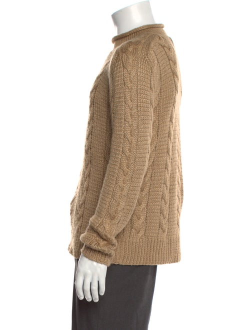 Ralph Lauren Purple Label Silk Mock Neck Pullover