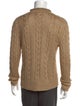 Ralph Lauren Purple Label Silk Mock Neck Pullover