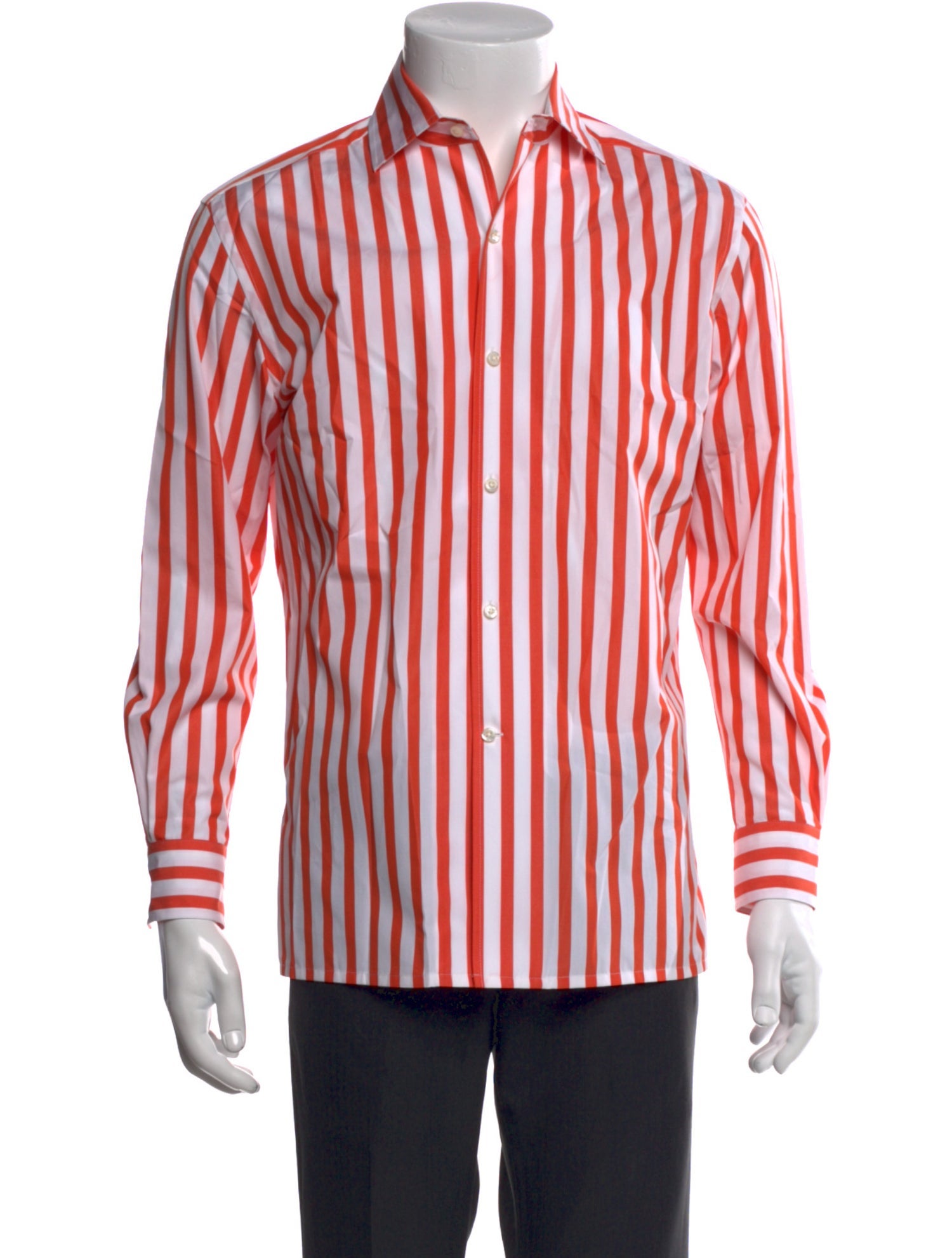 Ralph Lauren Purple Label Striped Long Sleeve Shirt