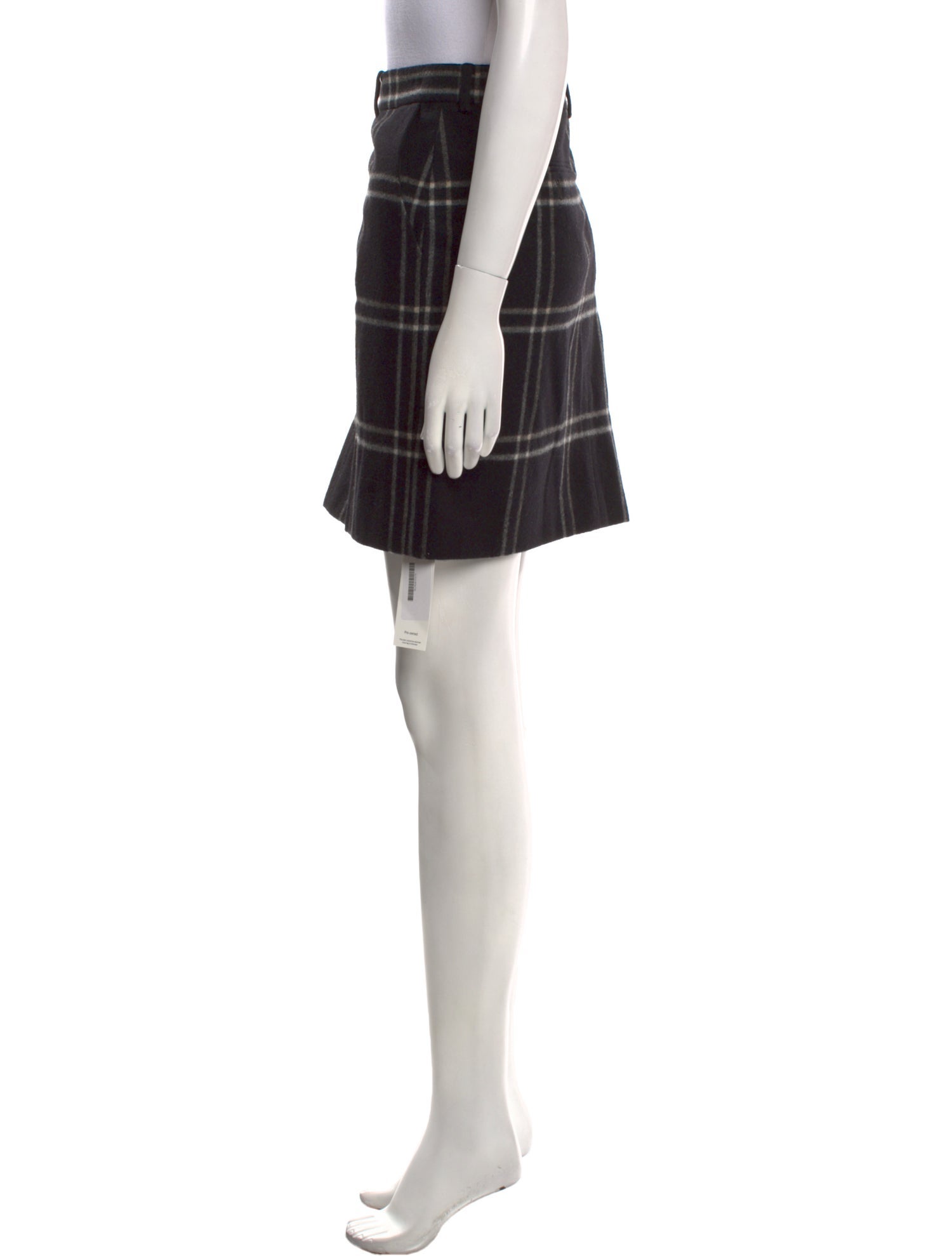 Ralph Lauren Collection Wool Mini Skirt