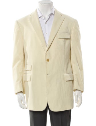 Ralph Lauren Purple Label Embroidered Accent Blazer
