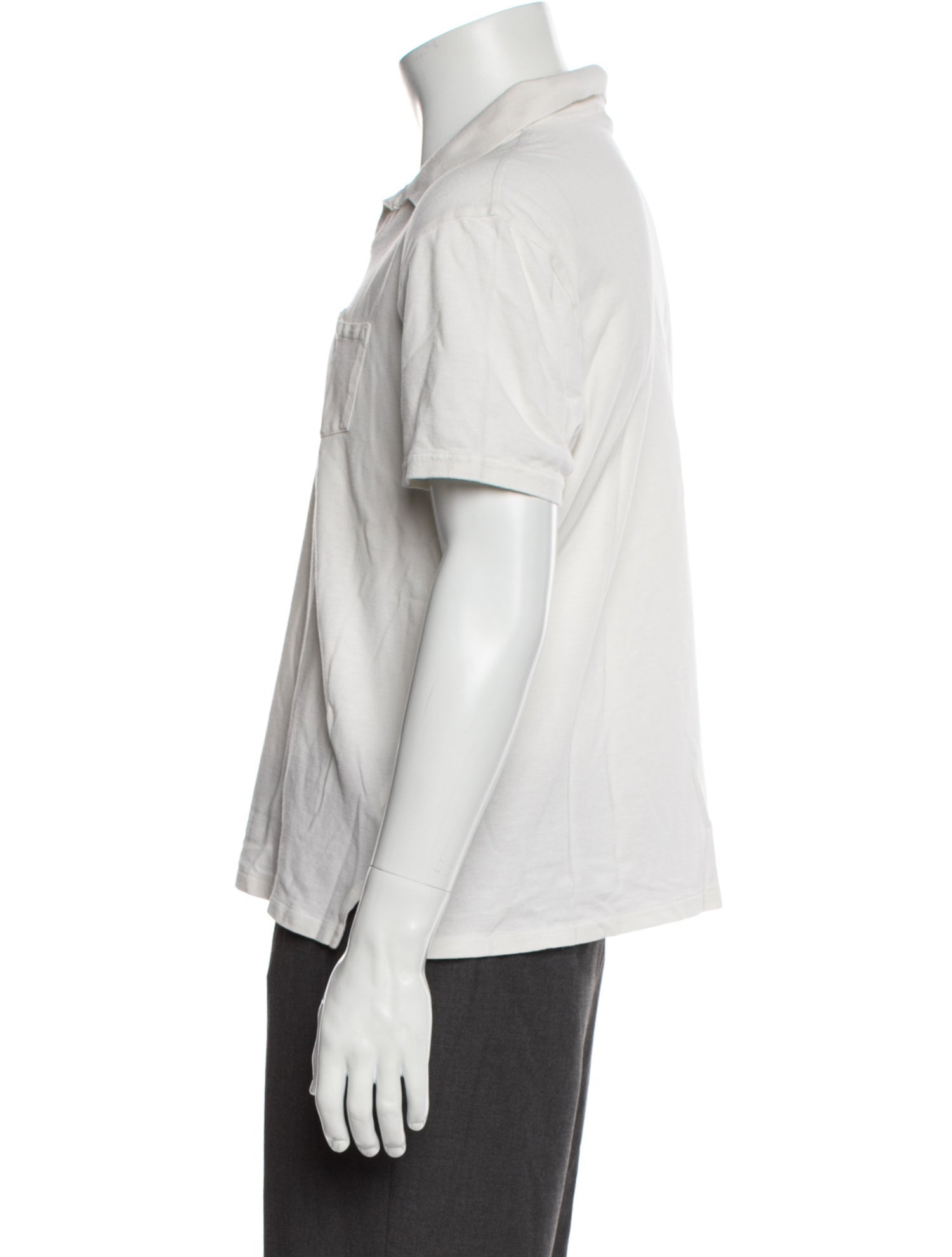 Ralph Lauren Purple Label Collar Short Sleeve Polo Shirt