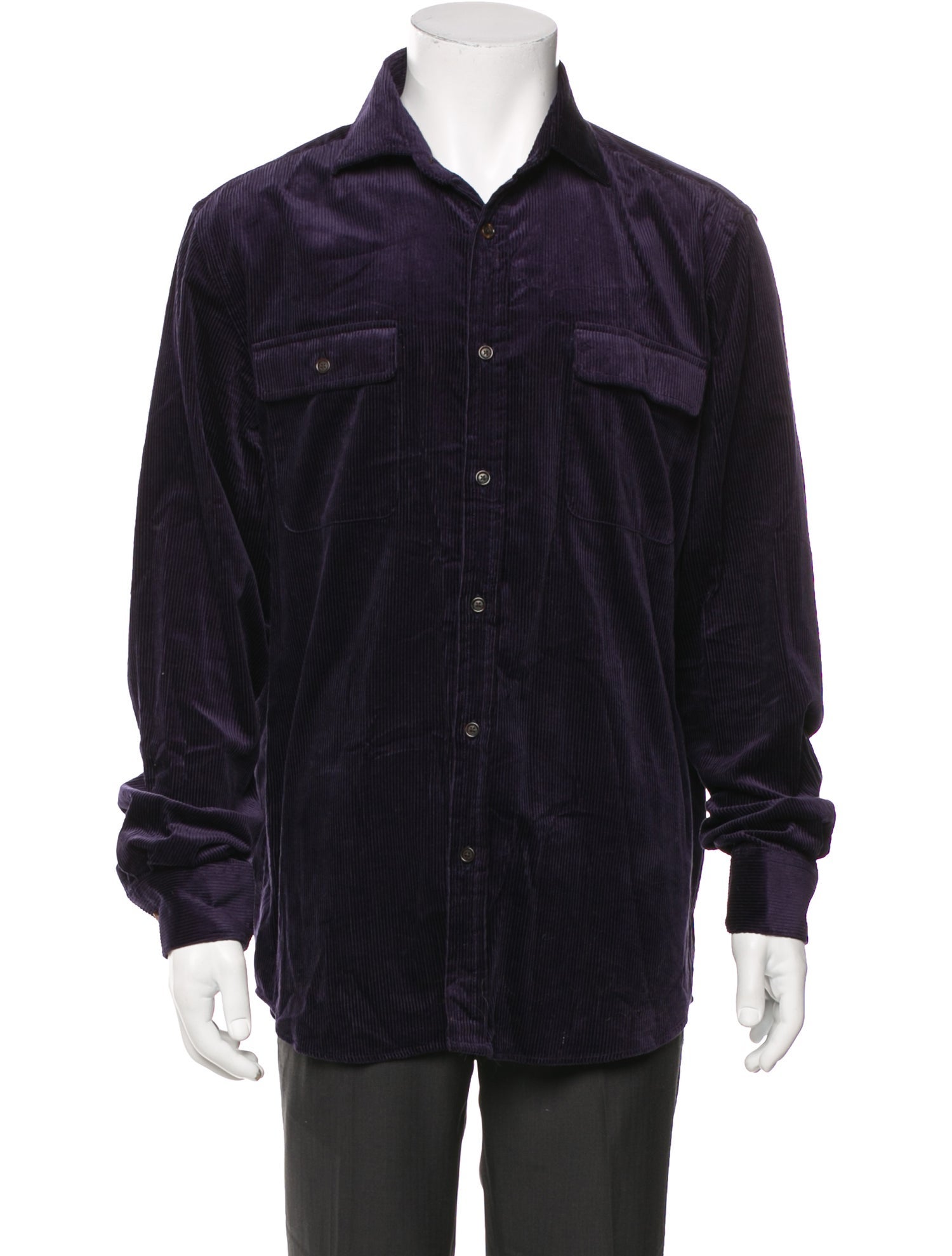 Ralph Lauren Purple Label Long Sleeve Western Shirt