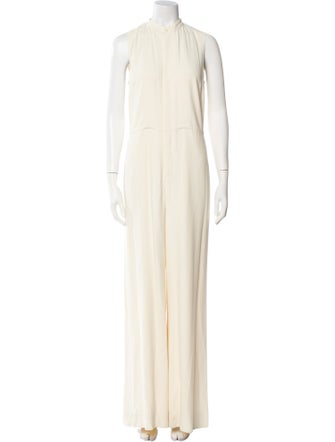 Ralph Lauren Collection Mock Neck Jumpsuit