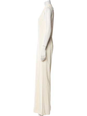 Ralph Lauren Collection Mock Neck Jumpsuit