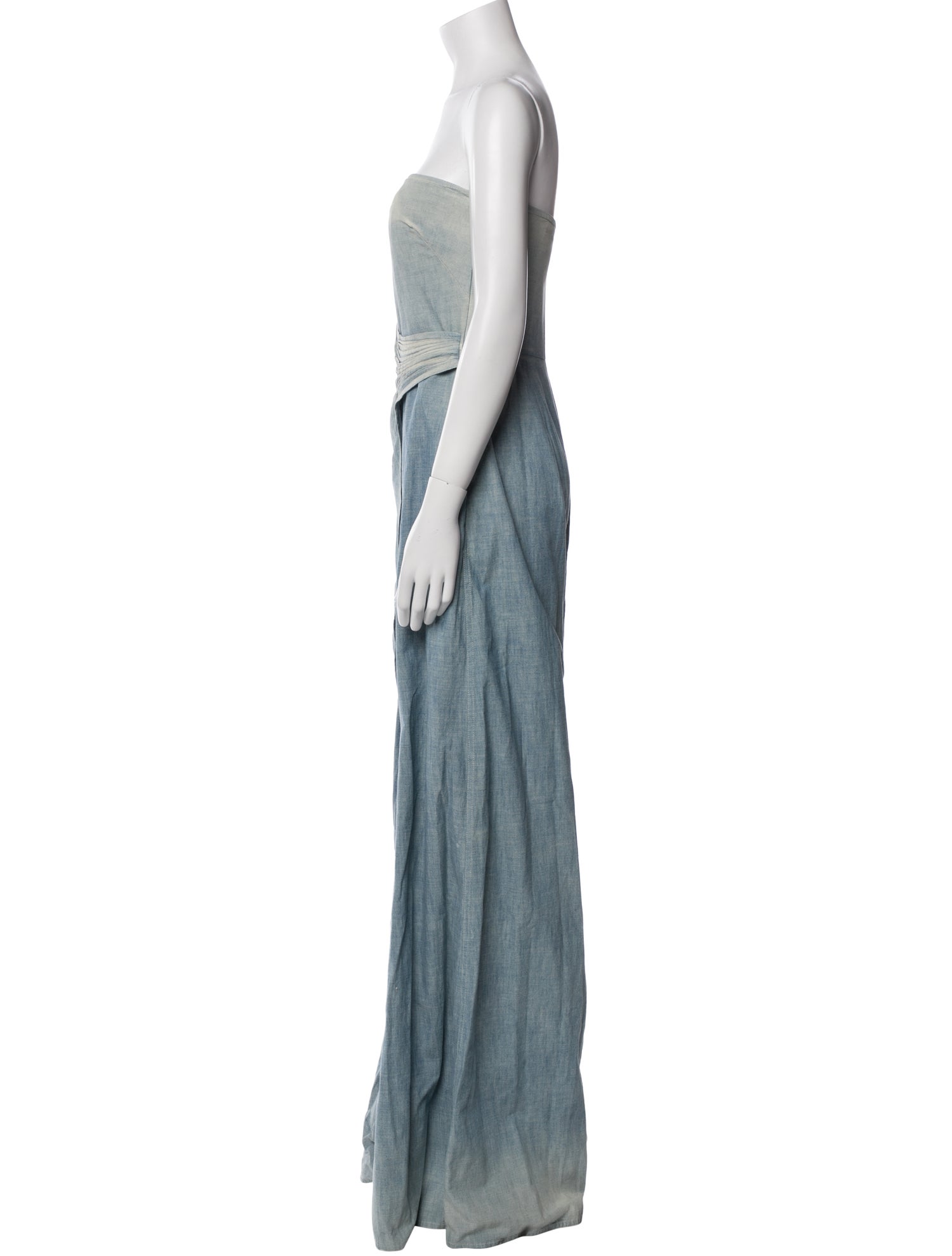 Ralph Lauren Purple Label Strapless Mini Dress