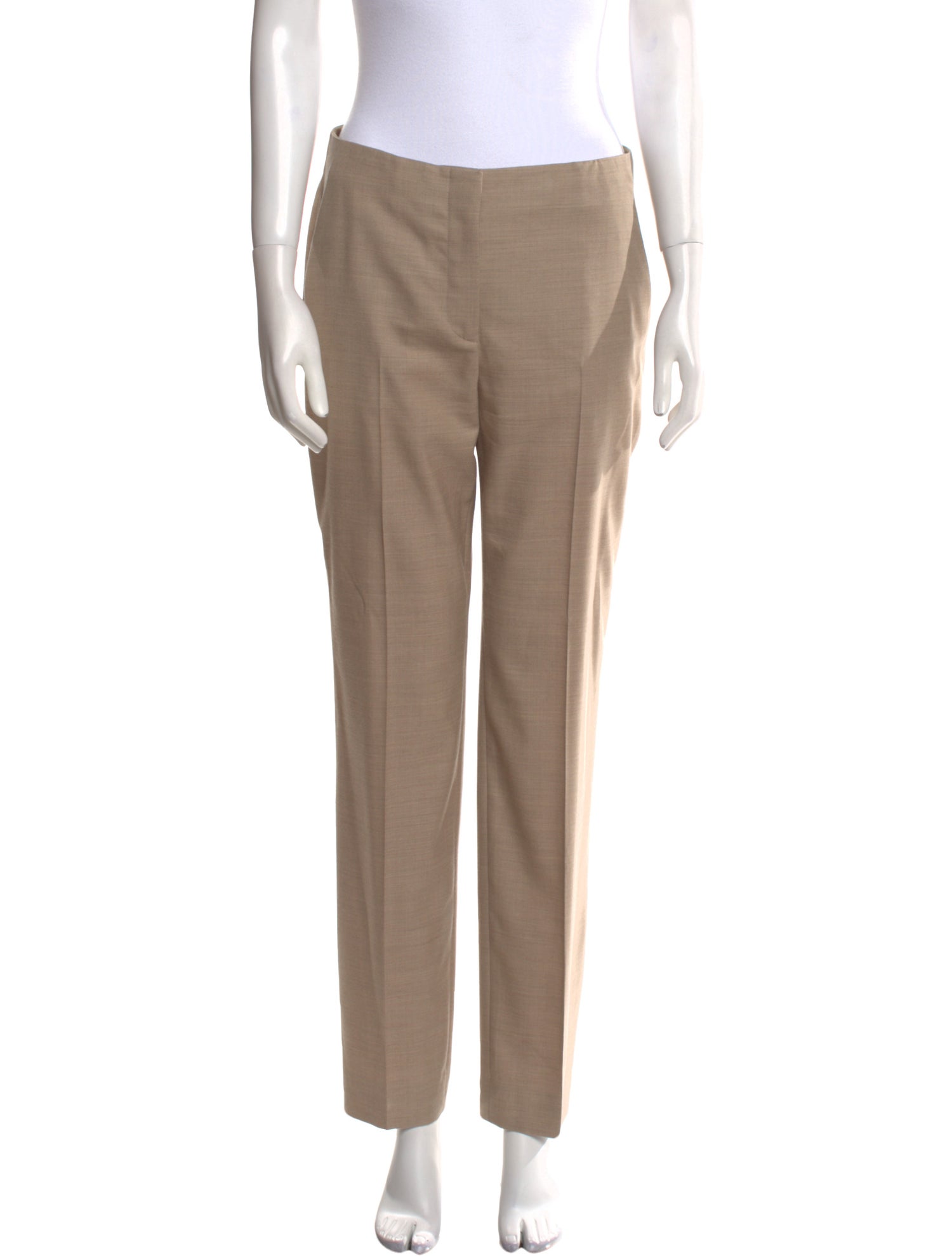 Ralph Lauren Purple Label Wool Straight Leg Pants