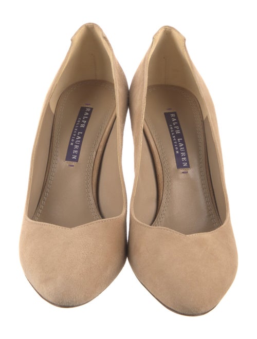 Ralph Lauren Purple Label Suede Pumps