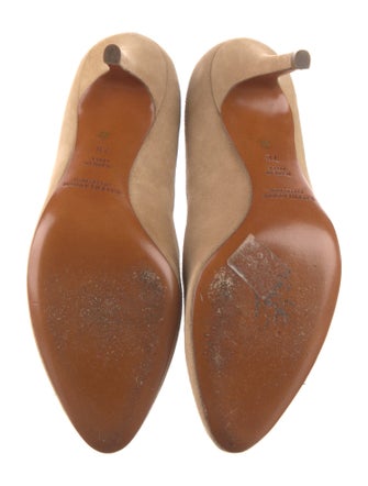 Ralph Lauren Purple Label Suede Pumps