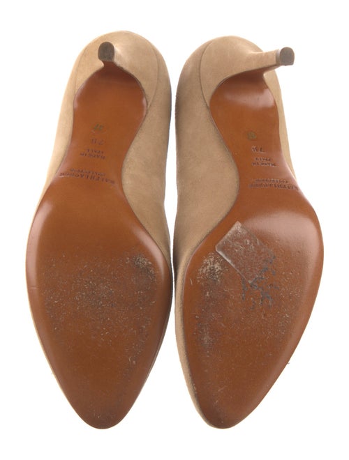 Ralph Lauren Purple Label Suede Pumps