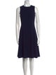 Ralph Lauren Collection Wool Knee-Length Dress