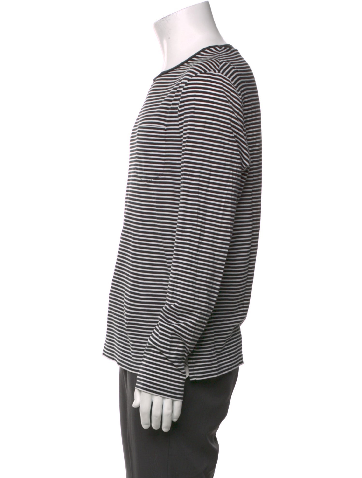 Ralph Lauren Purple Label Striped Long Sleeve Shirt