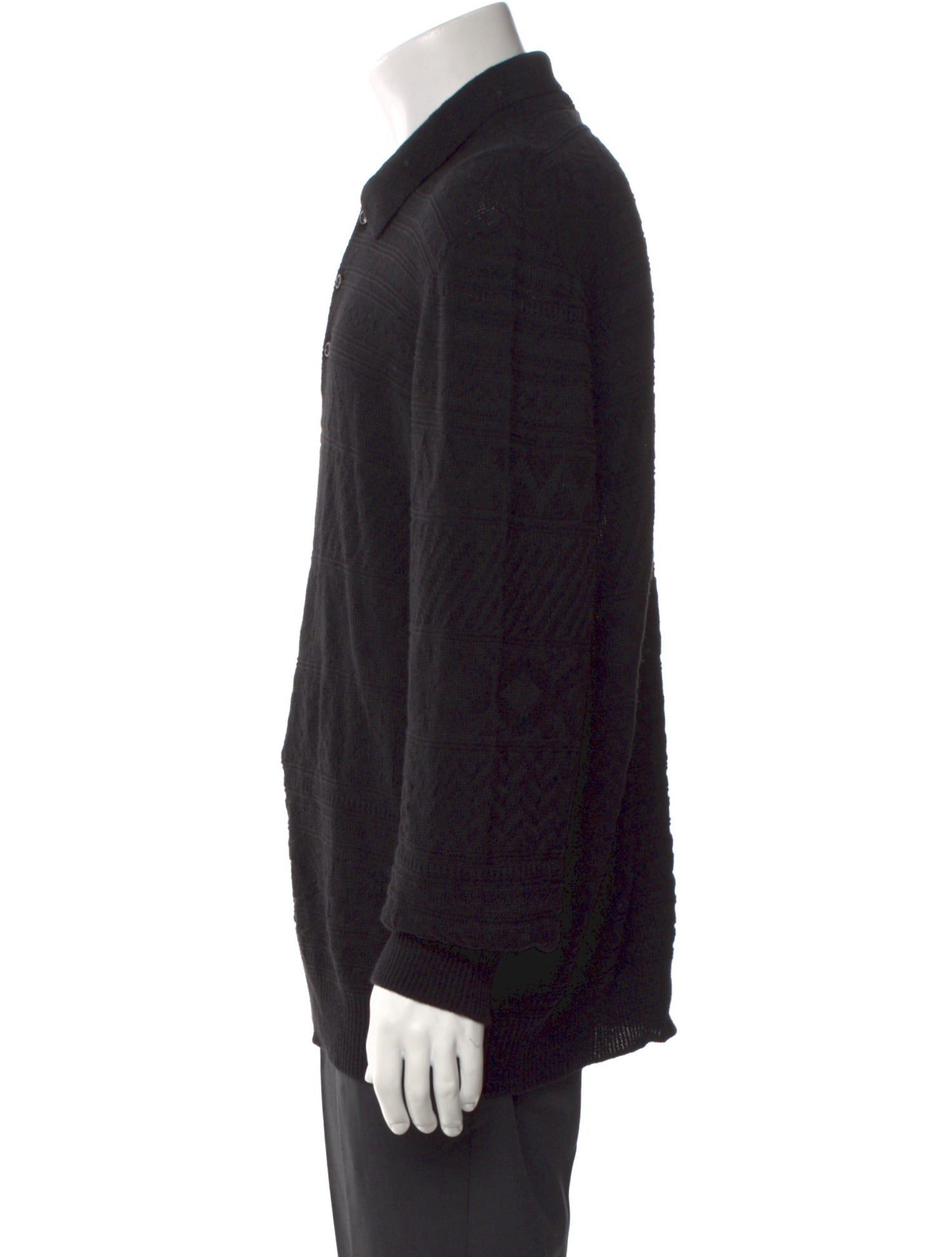 Ralph Lauren Purple Label Silk Long Sleeve Shirt