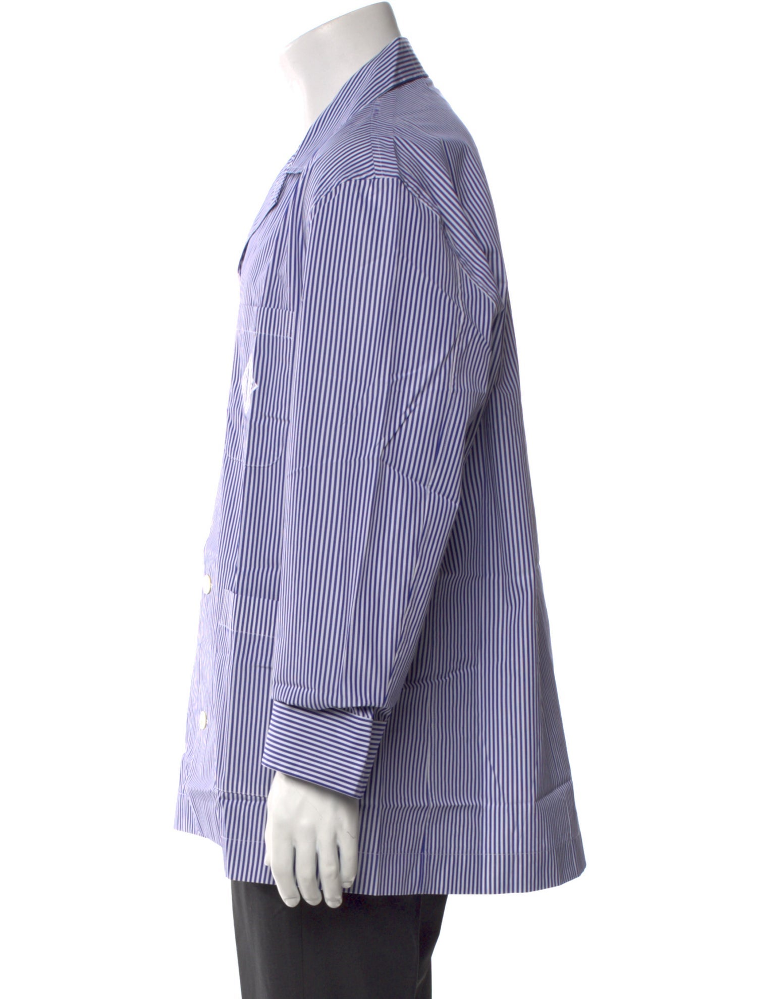 Ralph Lauren Purple Label Striped Long Sleeve Shirt