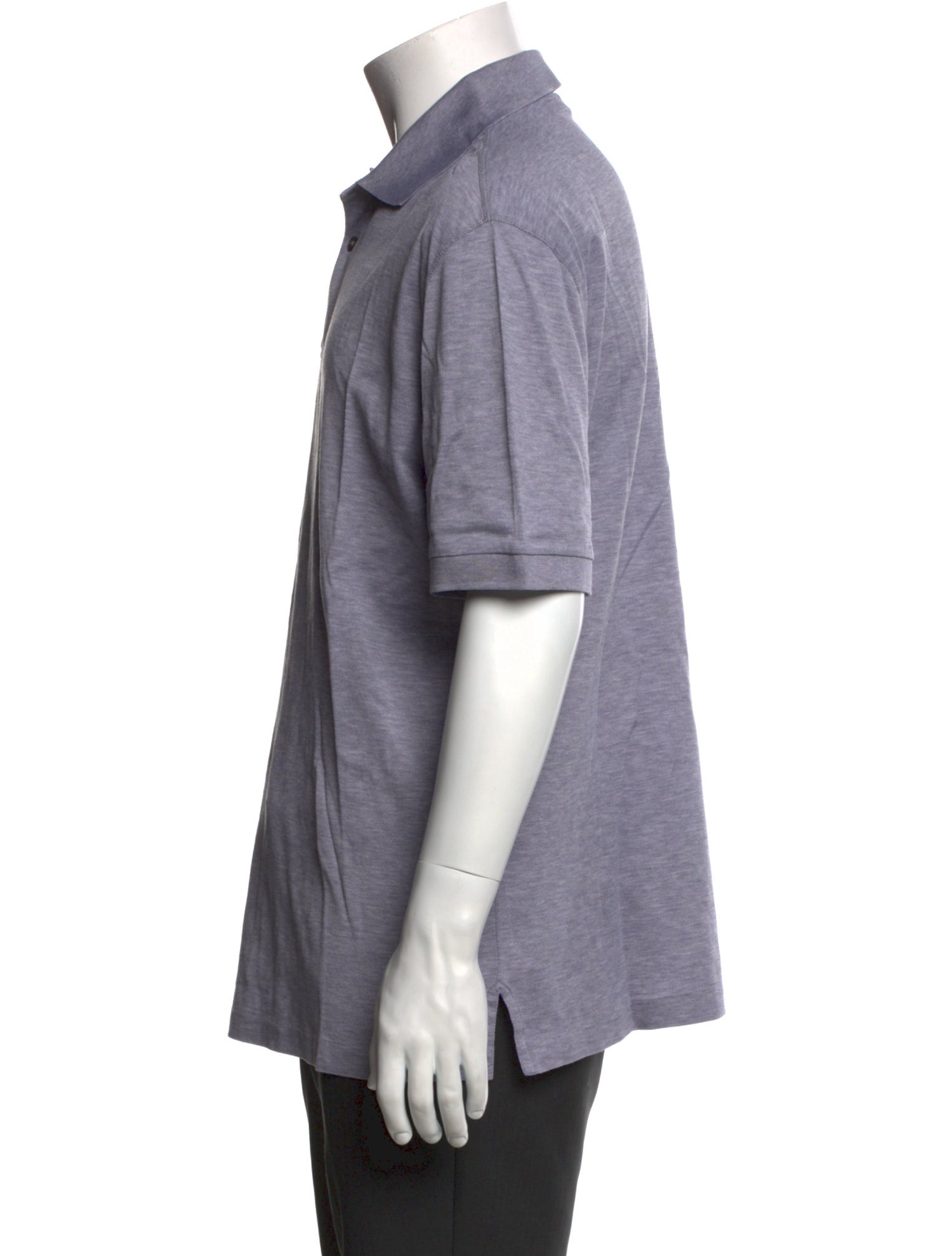 Ralph Lauren Purple Label Collar Short Sleeve Polo Shirt