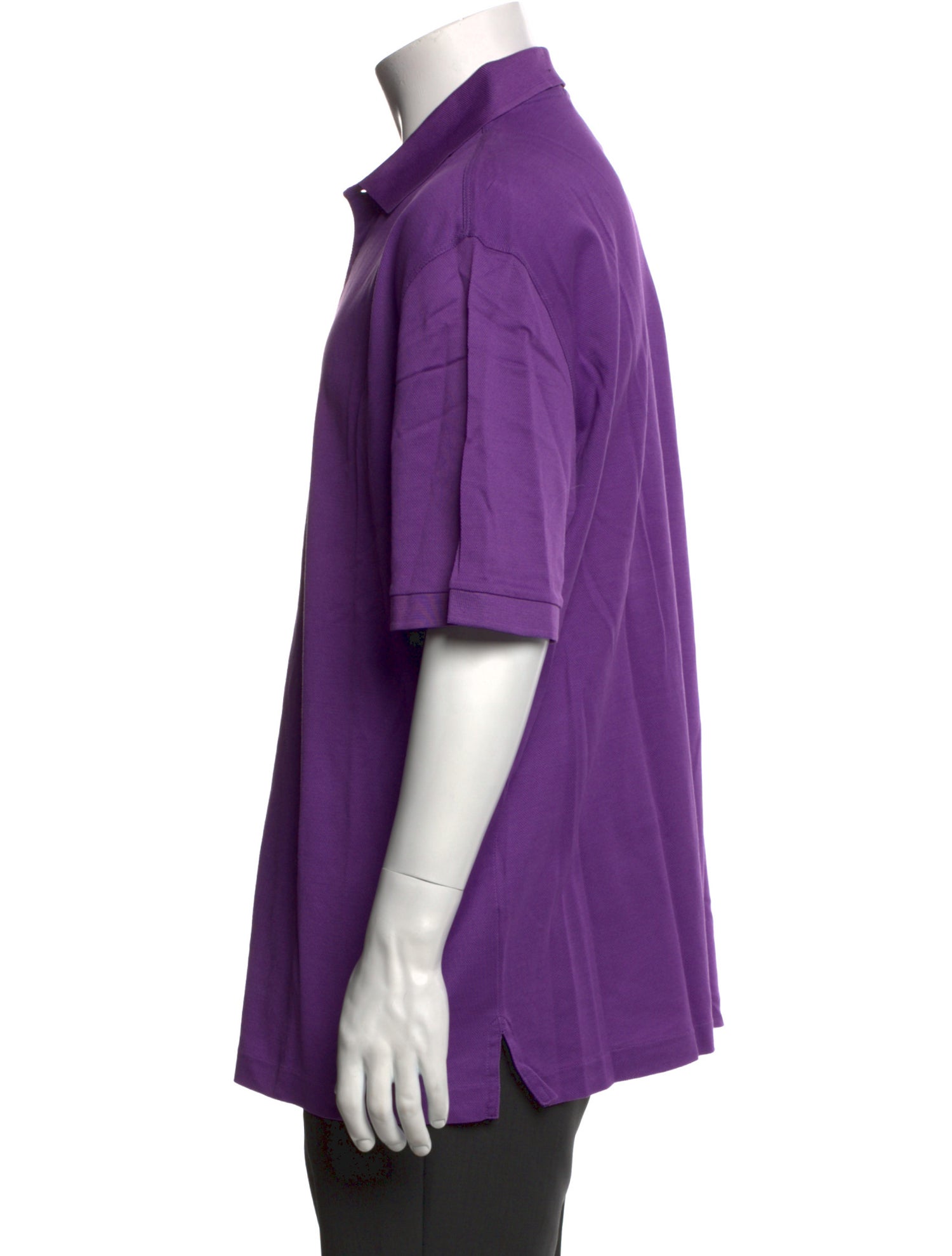 Ralph Lauren Purple Label Collar Short Sleeve Polo Shirt