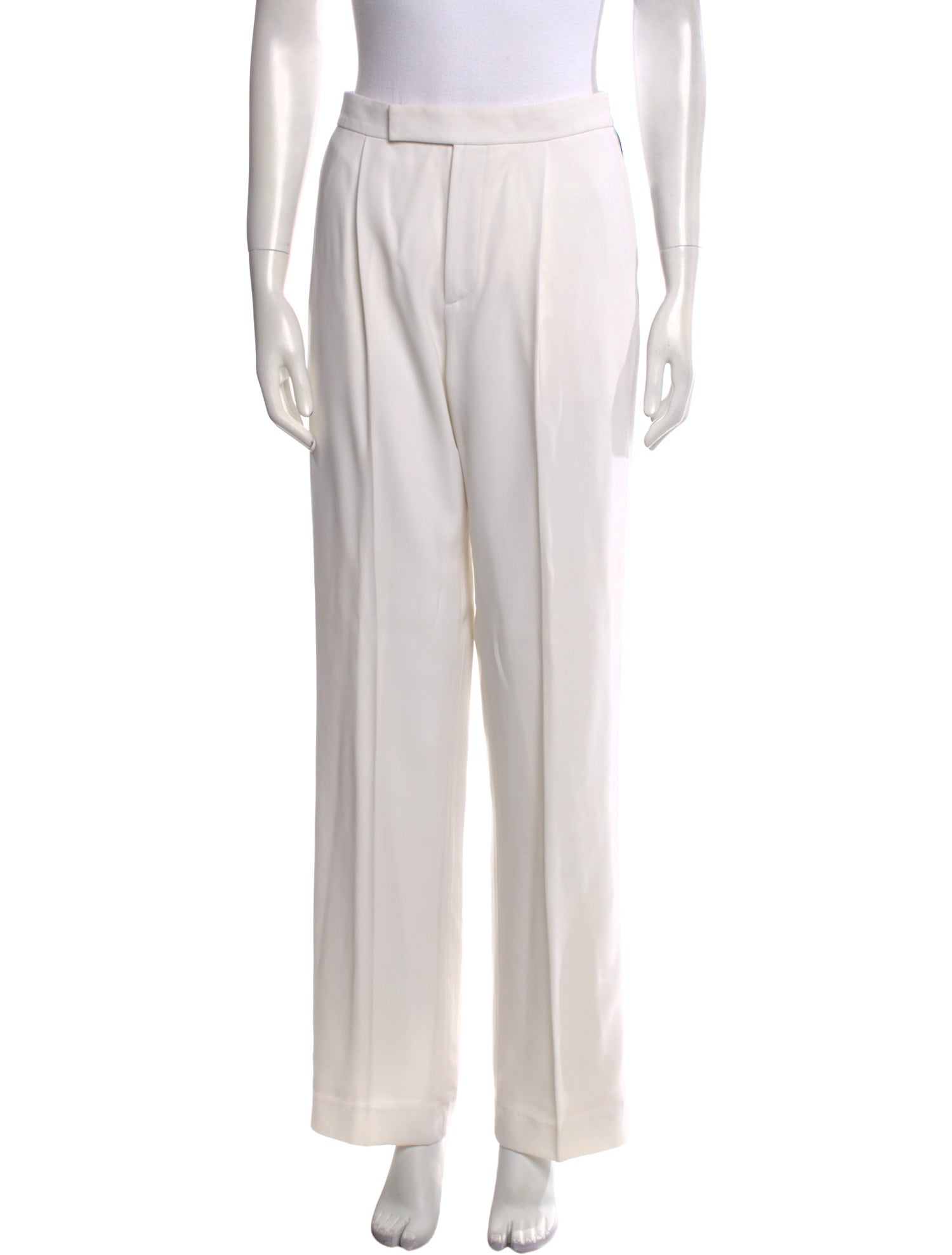 Ralph Lauren Purple Label Virgin Wool Straight Leg Pants