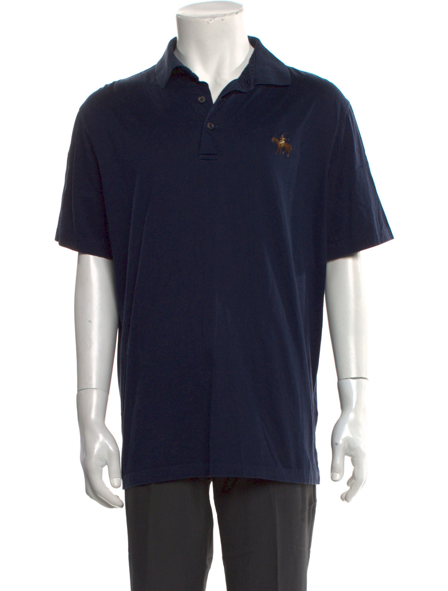 Ralph Lauren Purple Label Crew Neck Short Sleeve Polo Shirt