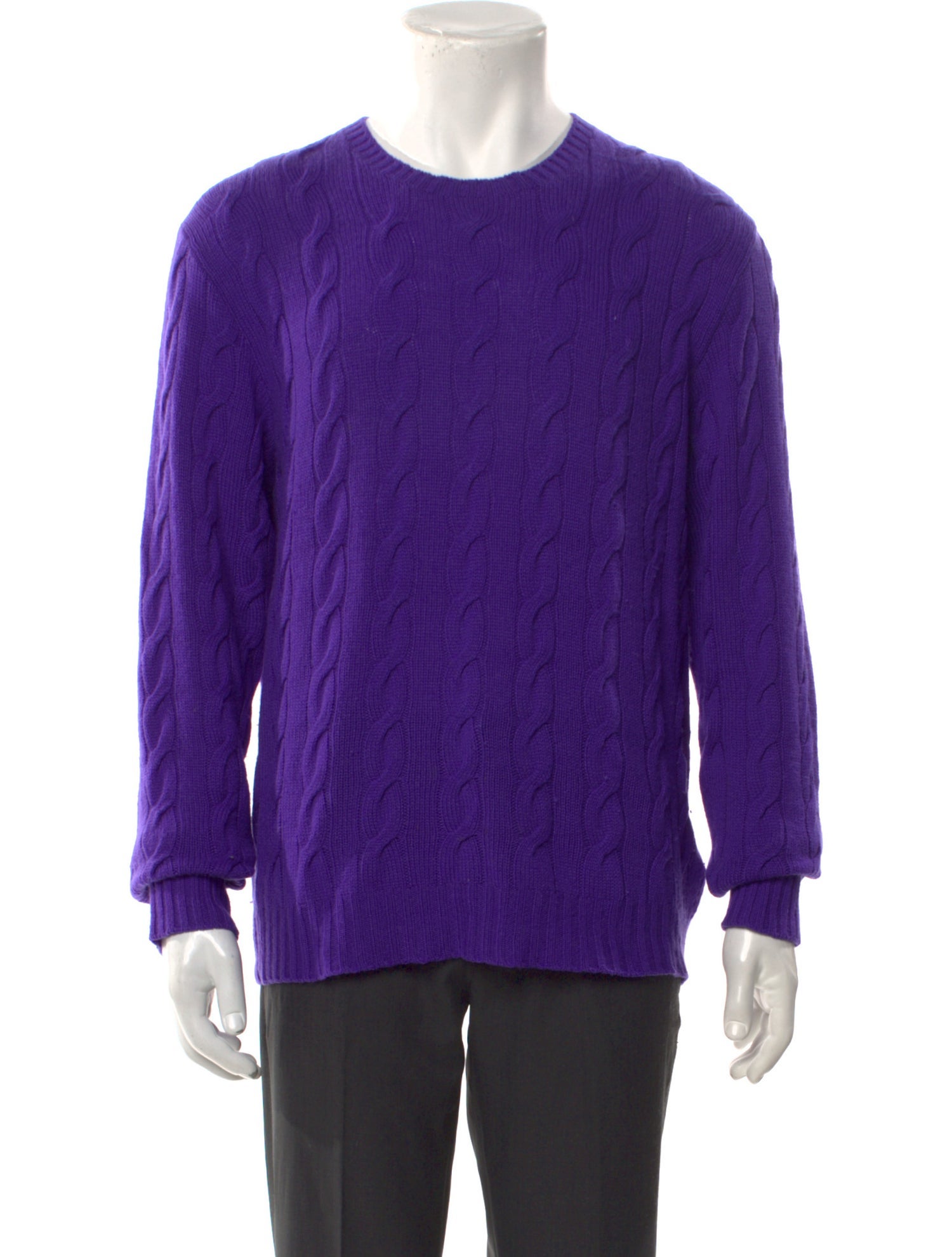Ralph Lauren Purple Label Cashmere Crew Neck Pullover