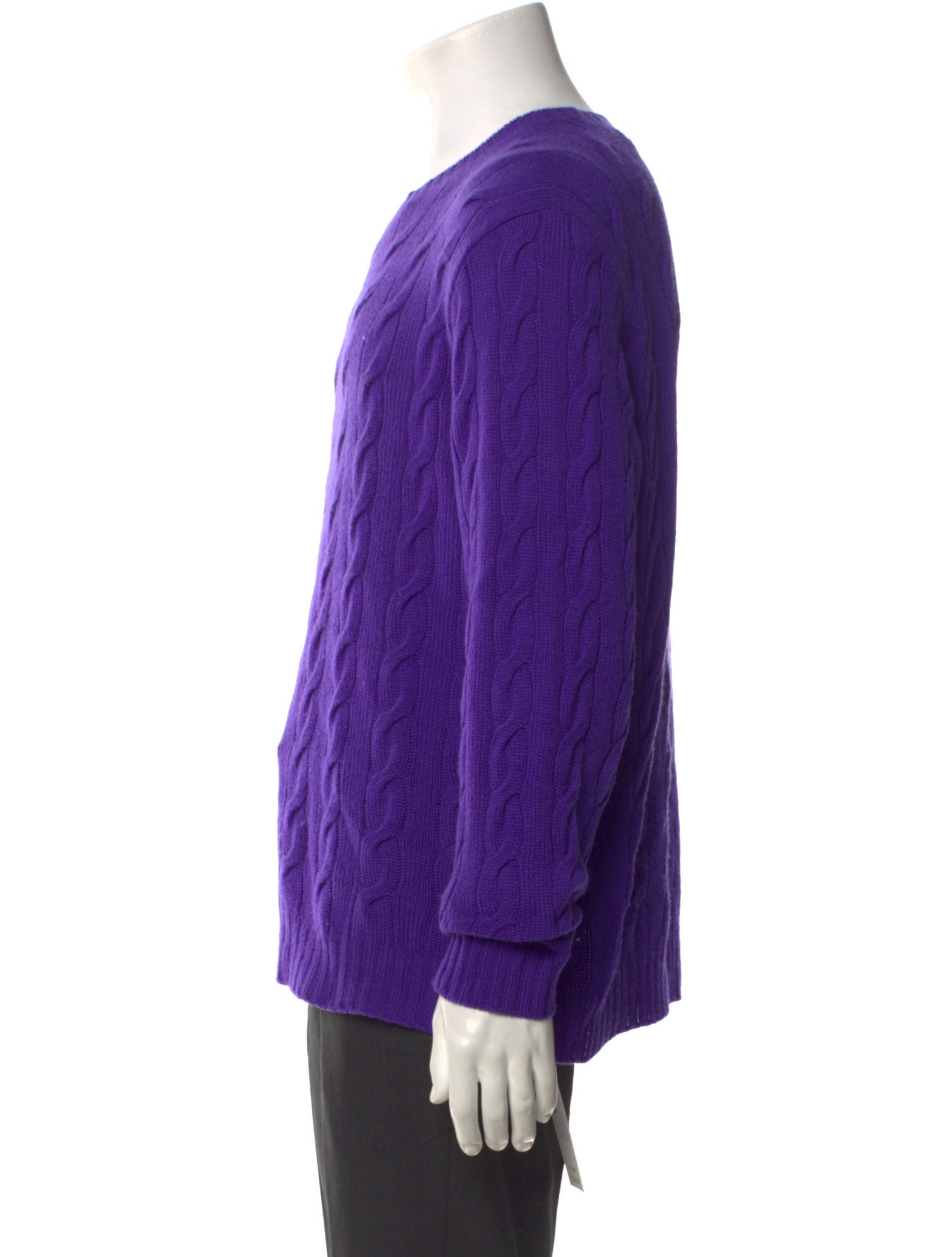 Ralph Lauren Purple Label Cashmere Crew Neck Pullover