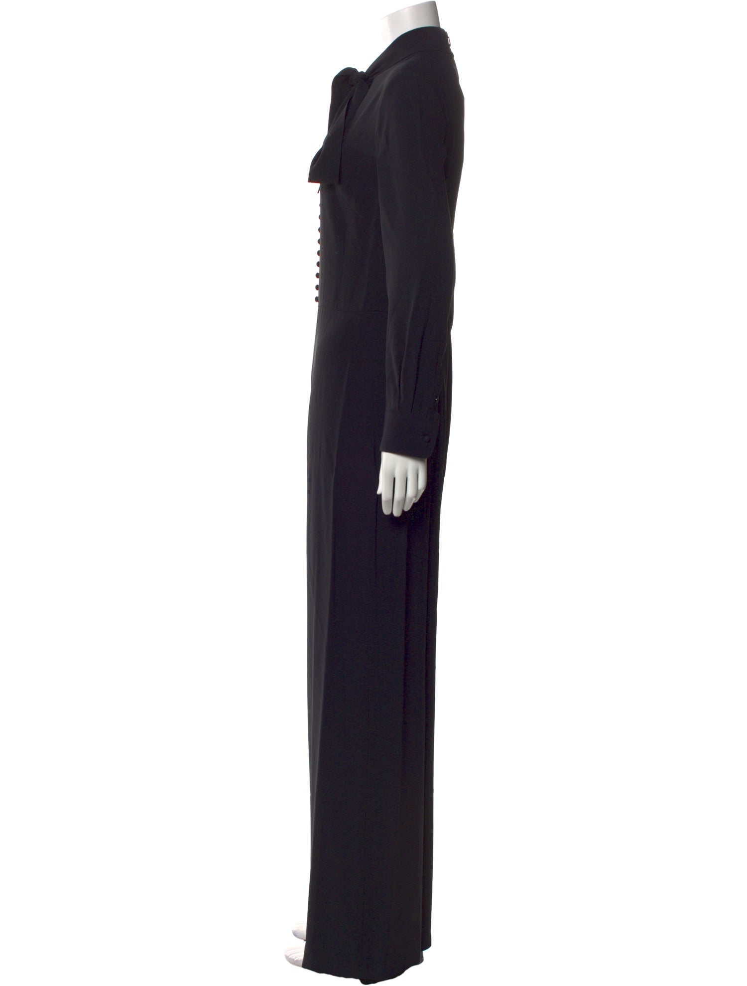 Ralph Lauren Collection Tie Neck Jumpsuit