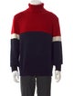 Ralph Lauren Purple Label Cashmere Colorblock Pattern Pullover
