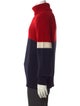 Ralph Lauren Purple Label Cashmere Colorblock Pattern Pullover