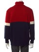 Ralph Lauren Purple Label Cashmere Colorblock Pattern Pullover