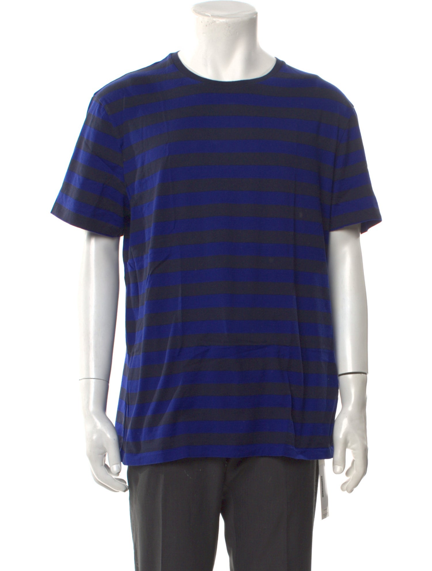 Ralph Lauren Purple Label Striped Crew Neck T-Shirt