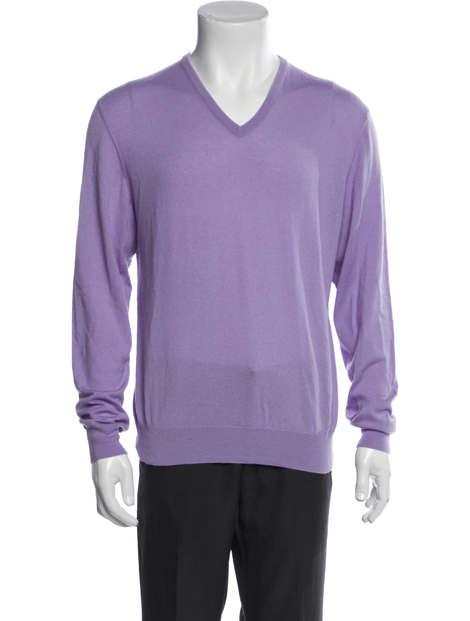 Ralph Lauren Purple Label Cashmere V-Neck Pullover