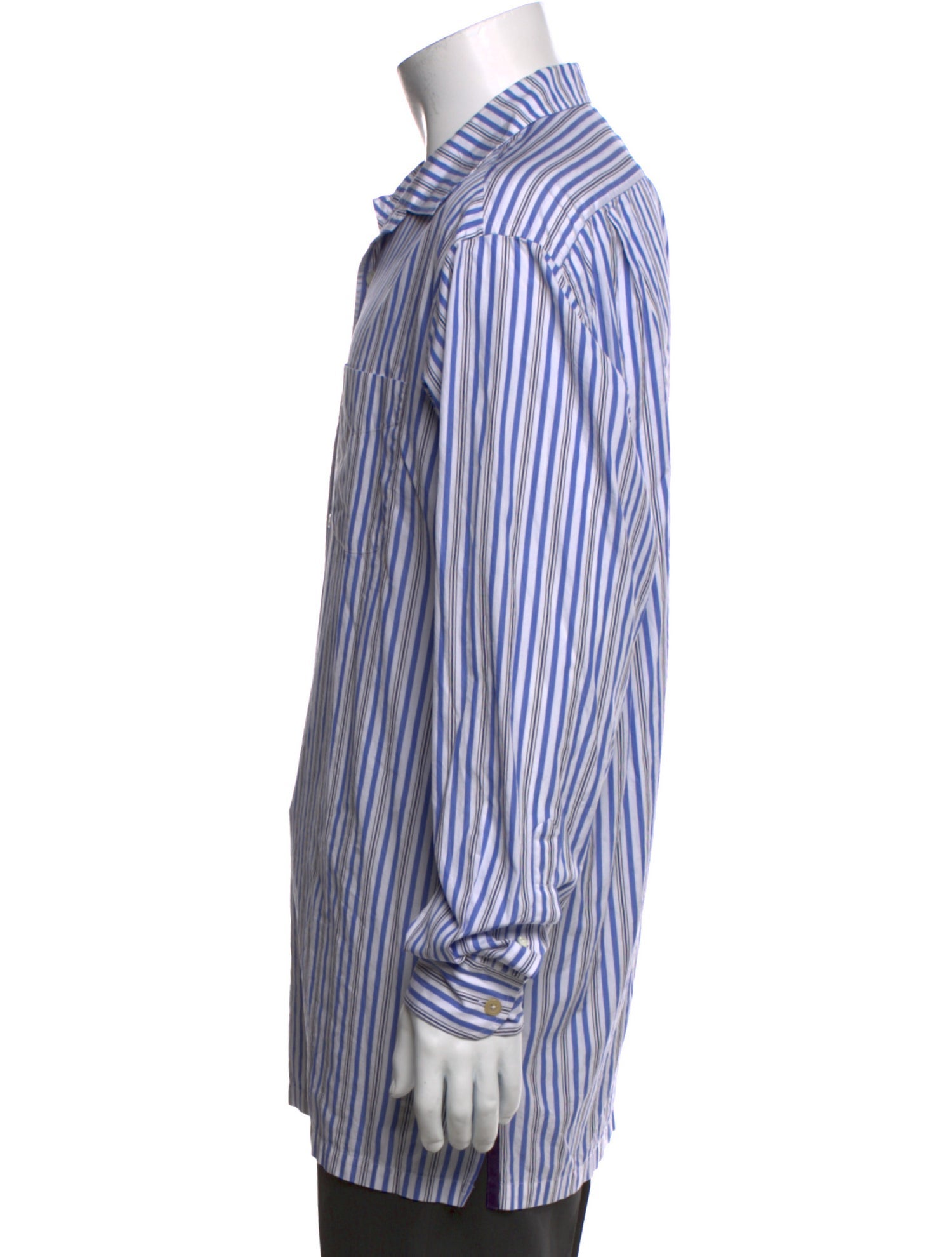 Ralph Lauren Purple Label Striped Long Sleeve Shirt
