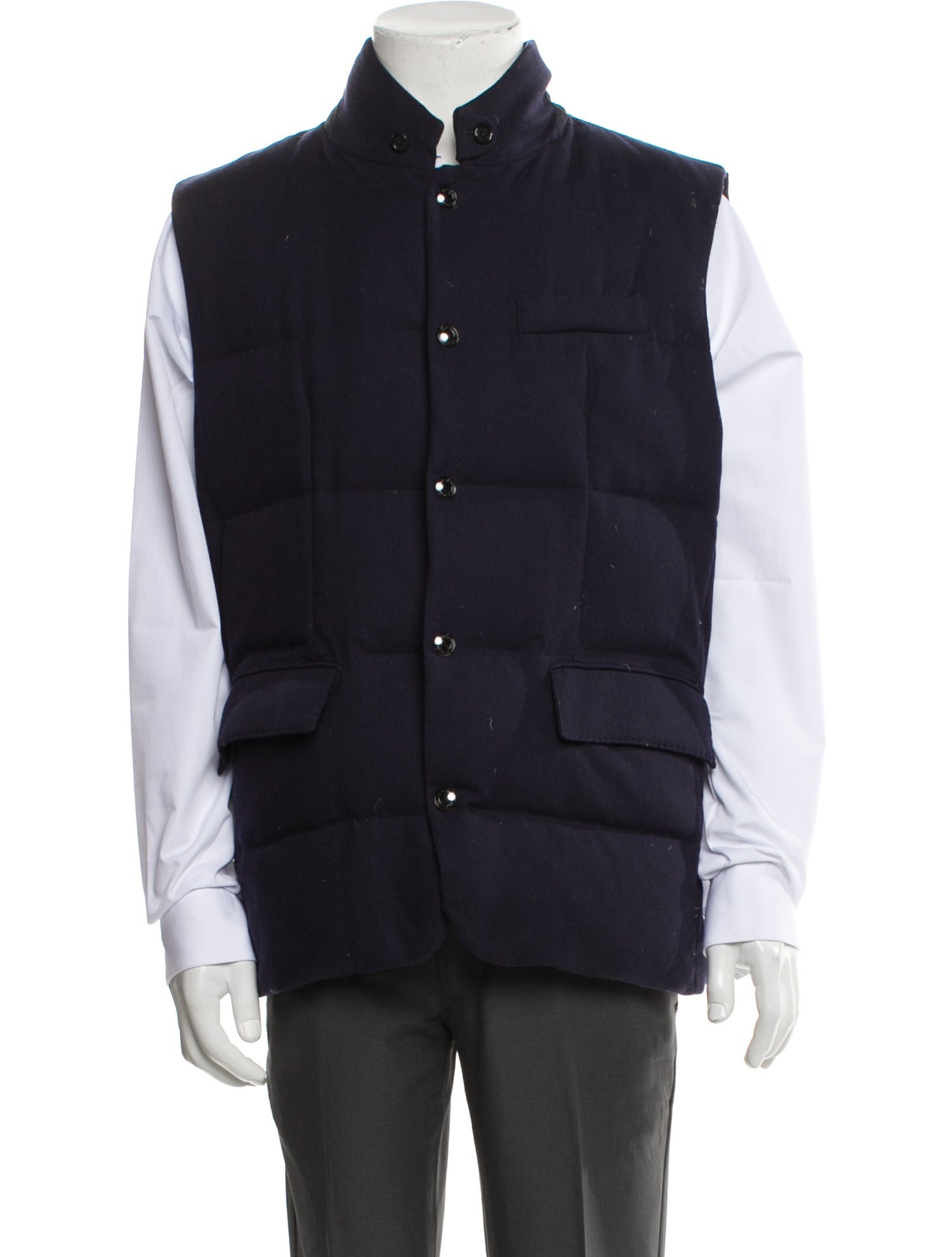 Ralph Lauren Purple Label Lamb Leather Vest