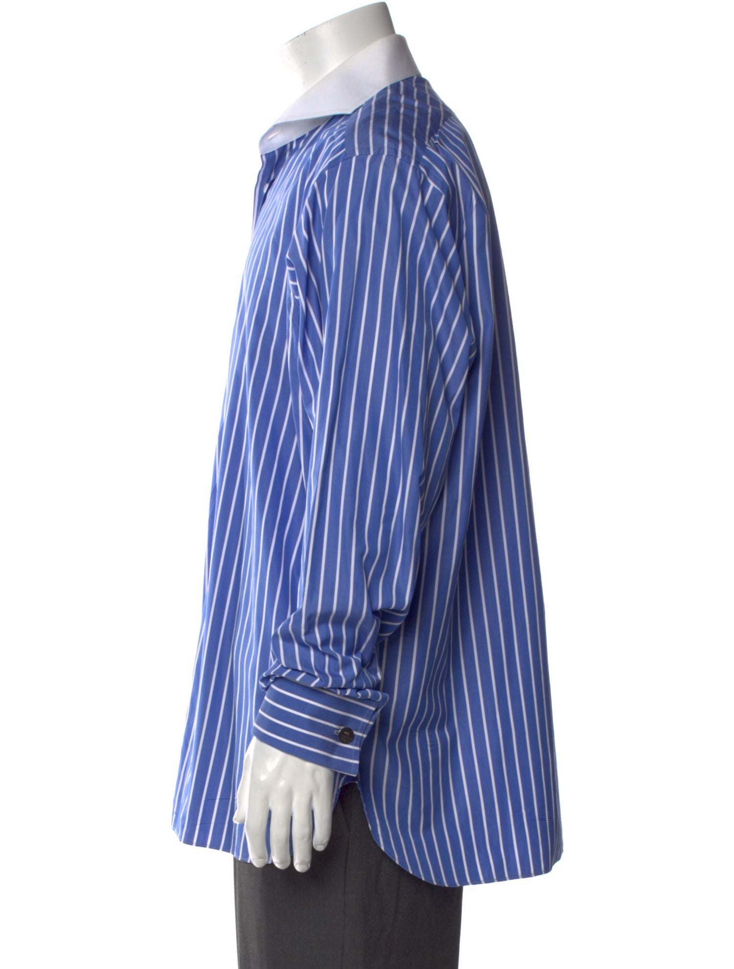 Ralph Lauren Purple Label Striped Long Sleeve Shirt