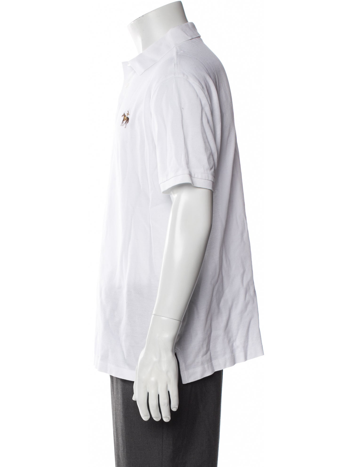 Ralph Lauren Purple Label V-Neck Short Sleeve Polo Shirt