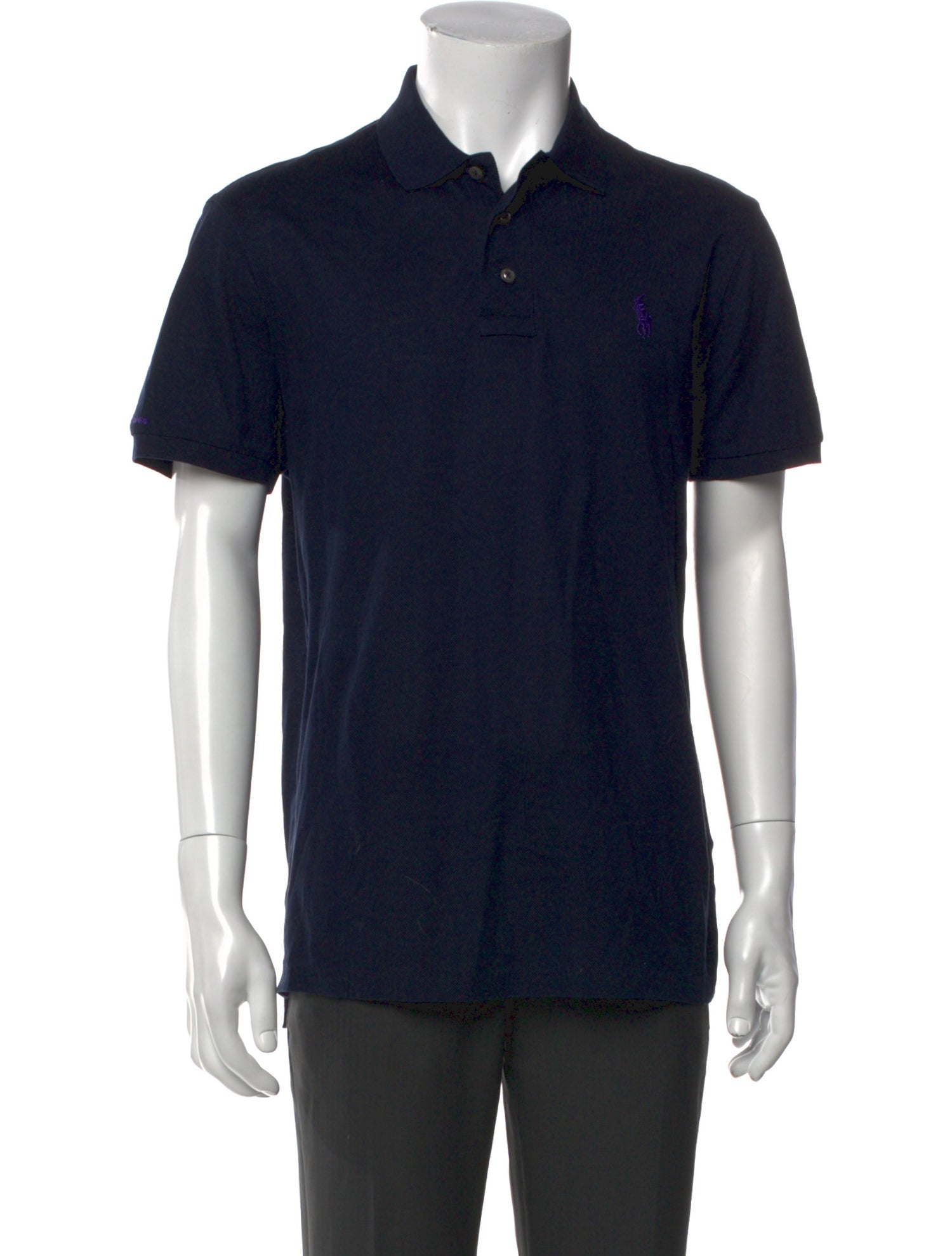 Ralph Lauren Purple Label Collar Short Sleeve Polo Shirt