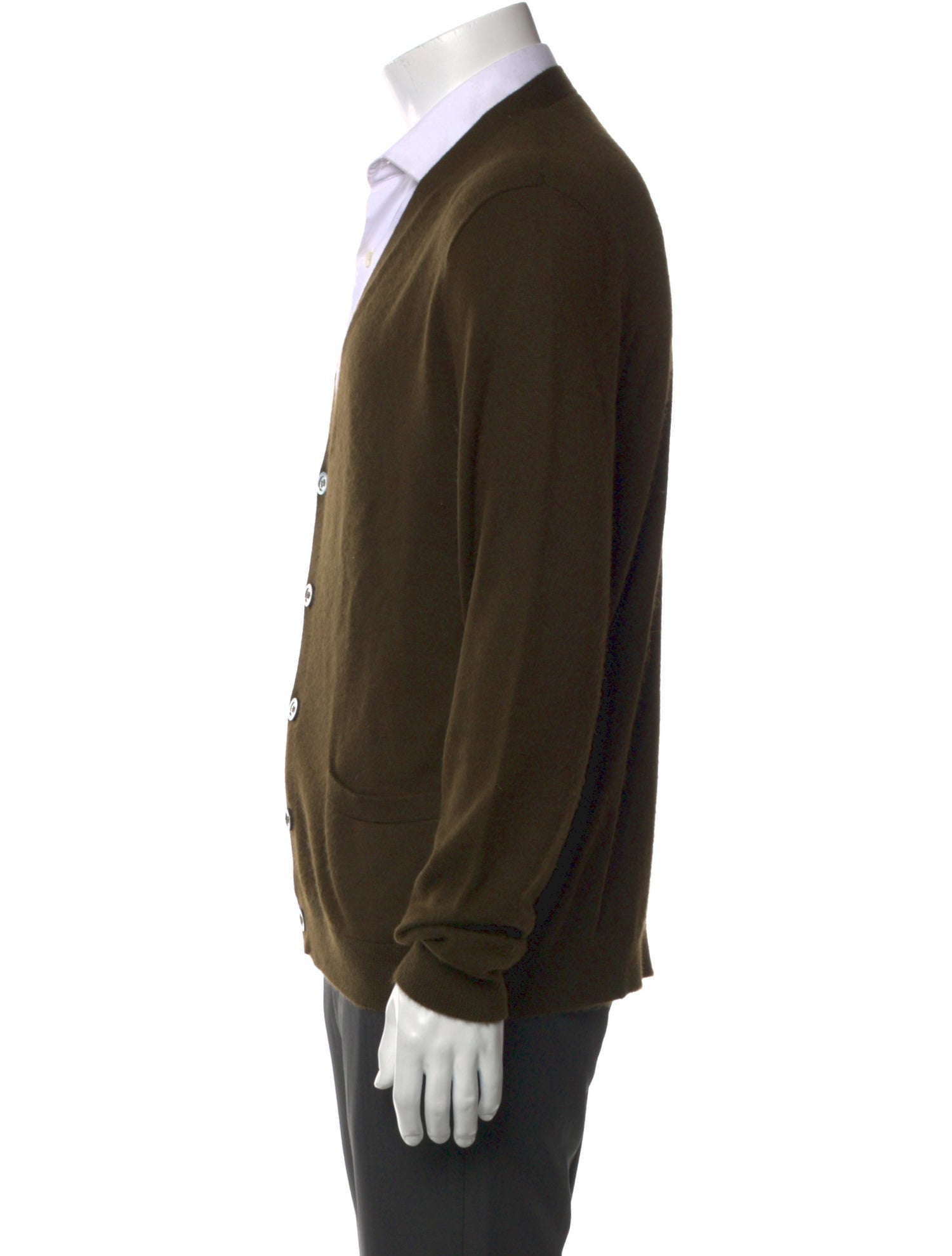 Ralph Lauren Purple Label Cashmere V-Neck Cardigan