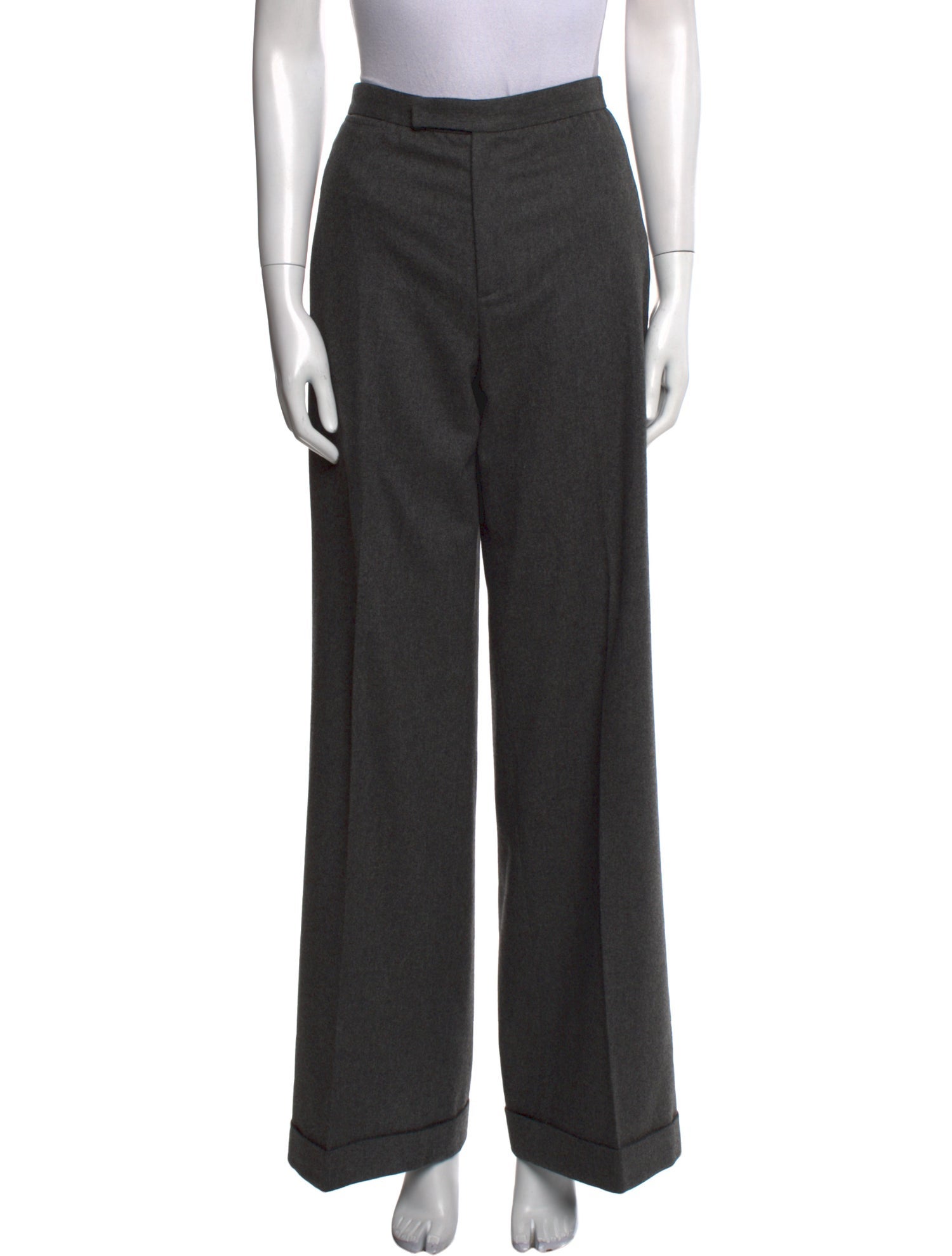 Ralph Lauren Purple Label Cashmere Wide Leg Pants