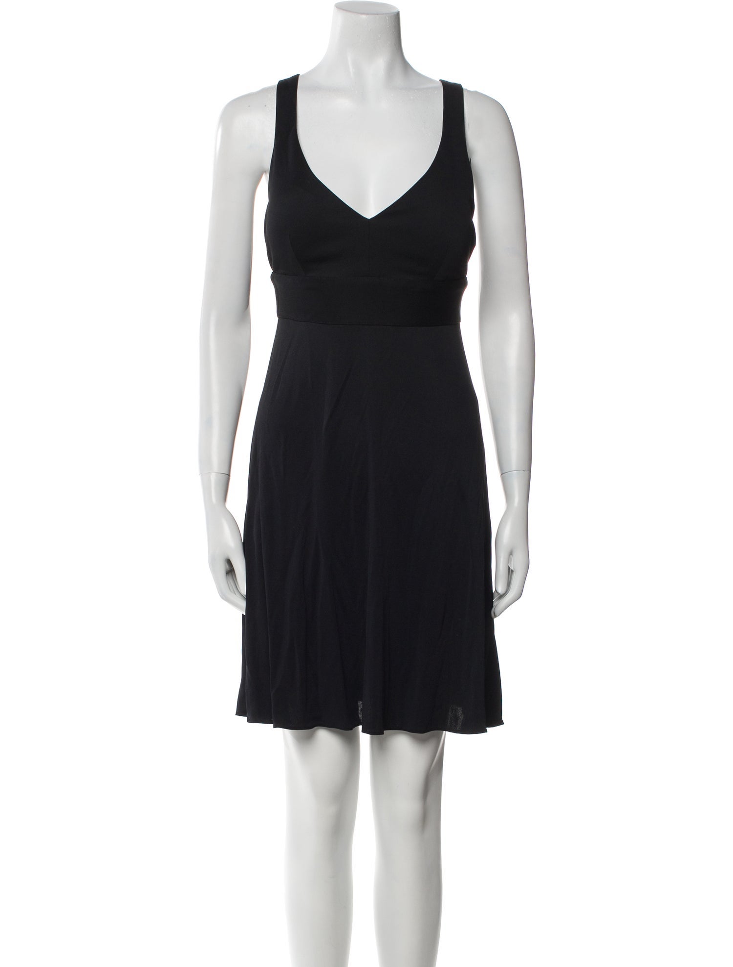Ralph Lauren Collection V-Neck Mini Dress