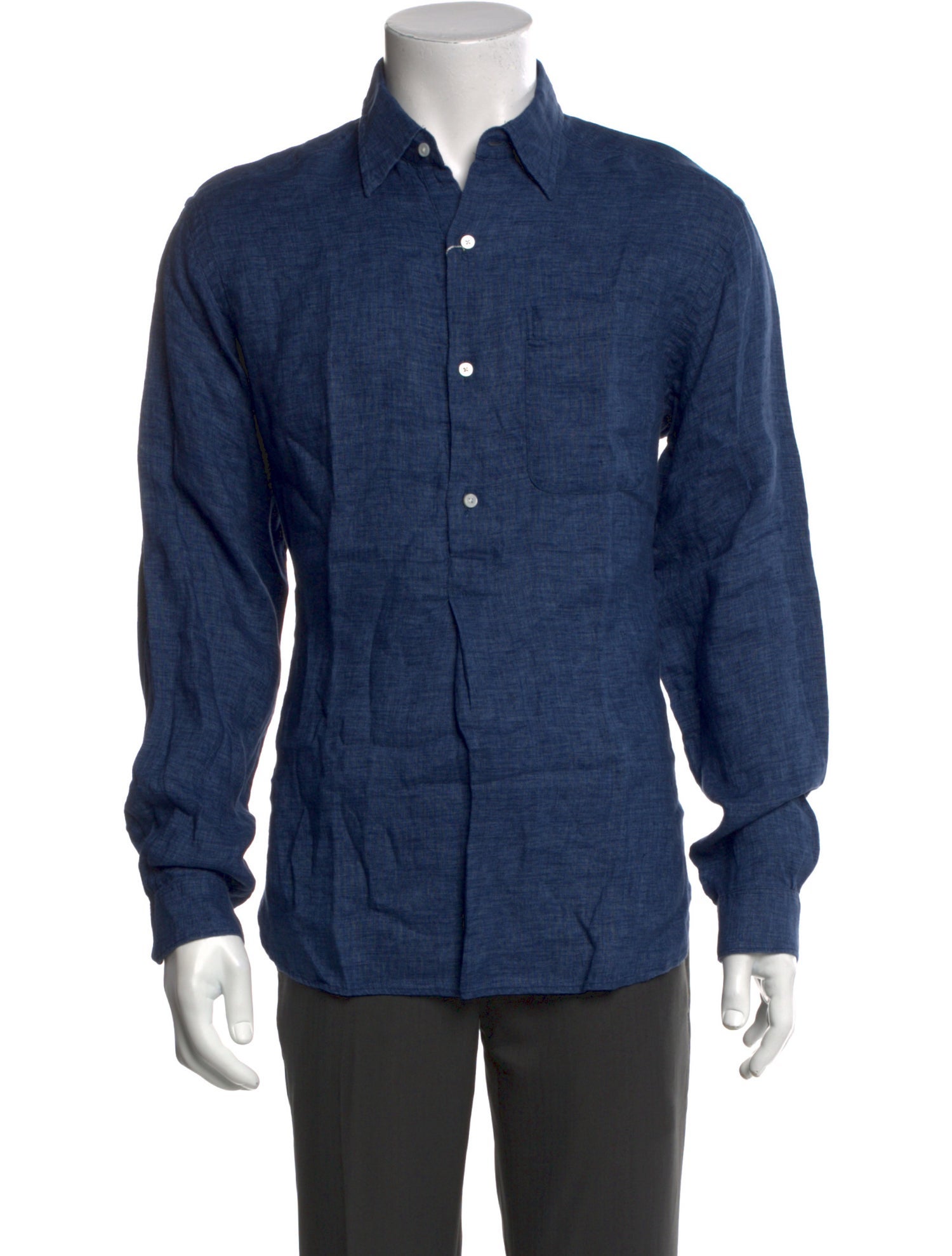 Ralph Lauren Purple Label Linen Long Sleeve Shirt w/ Tags