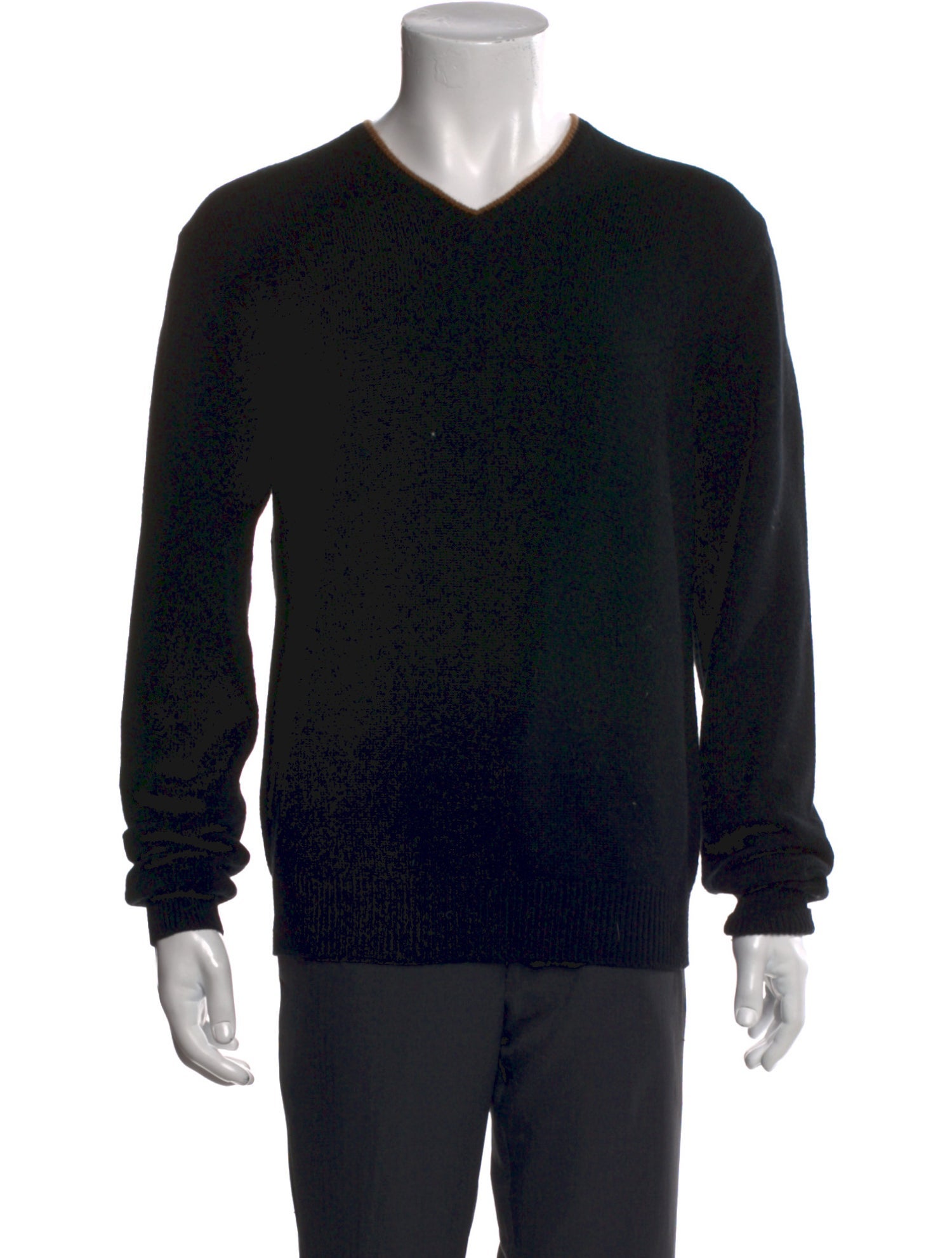 Ralph Lauren Purple Label Cashmere Printed Pullover