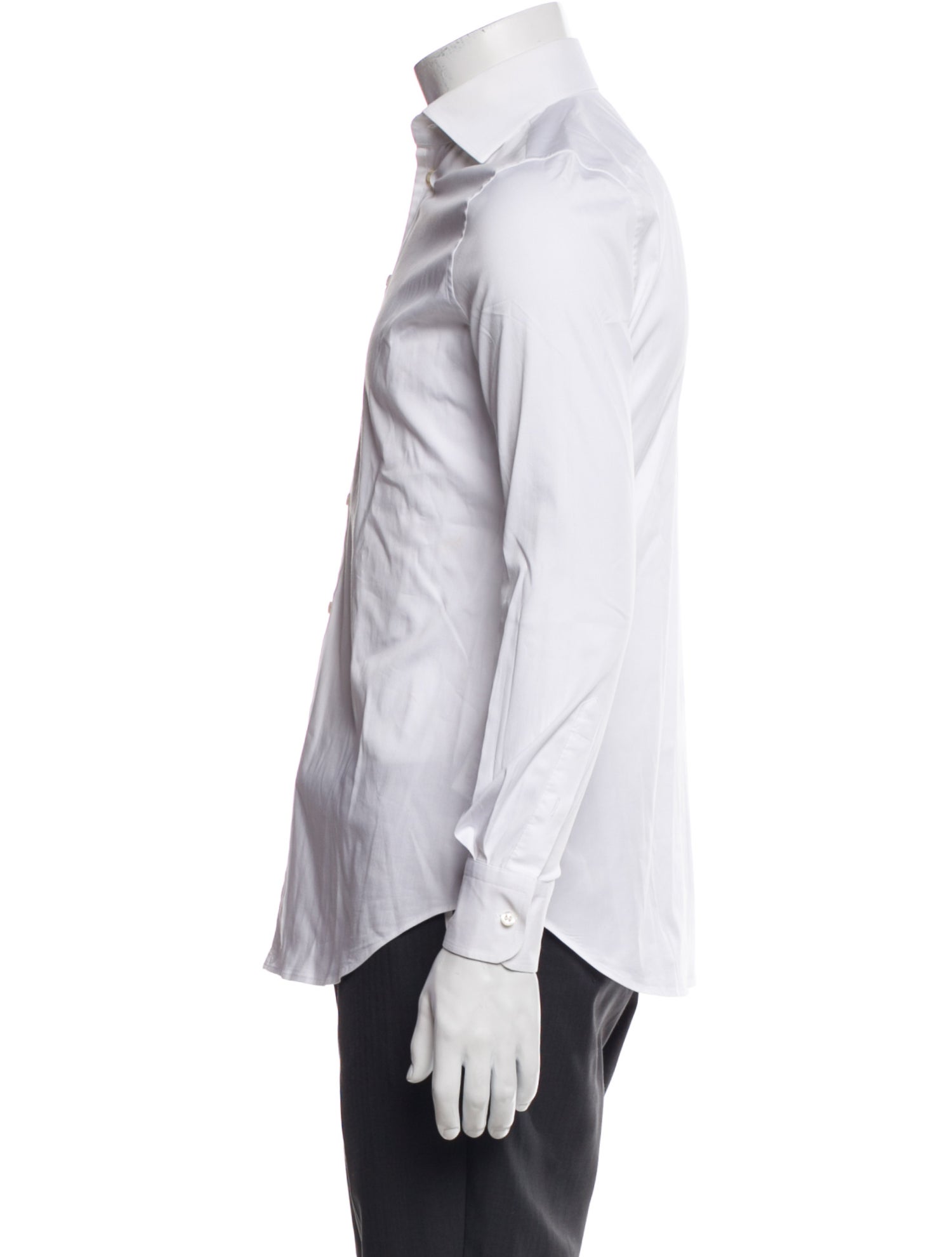 Ralph Lauren Purple Label Long Sleeve Button-Up Top