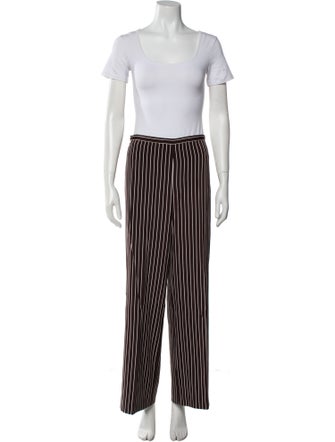 Ralph Lauren Purple Label Silk Striped Pantsuit