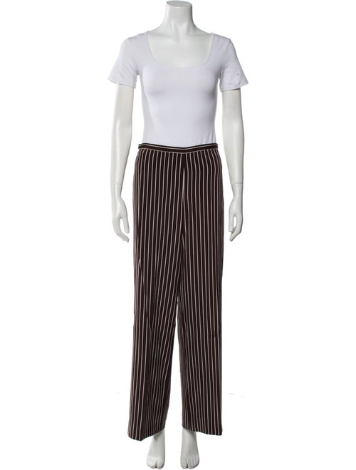 Ralph Lauren Purple Label Silk Striped Pantsuit