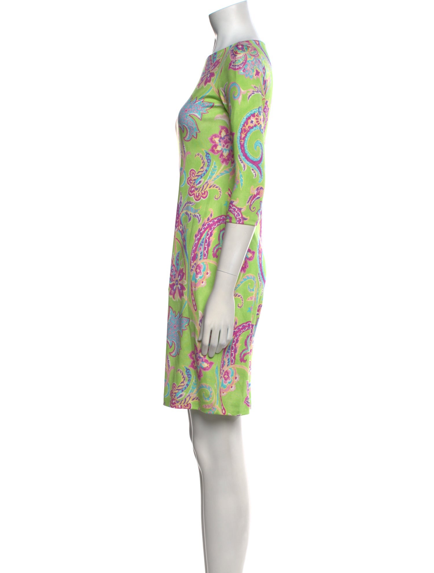 Ralph Lauren Collection Floral Print Mini Dress