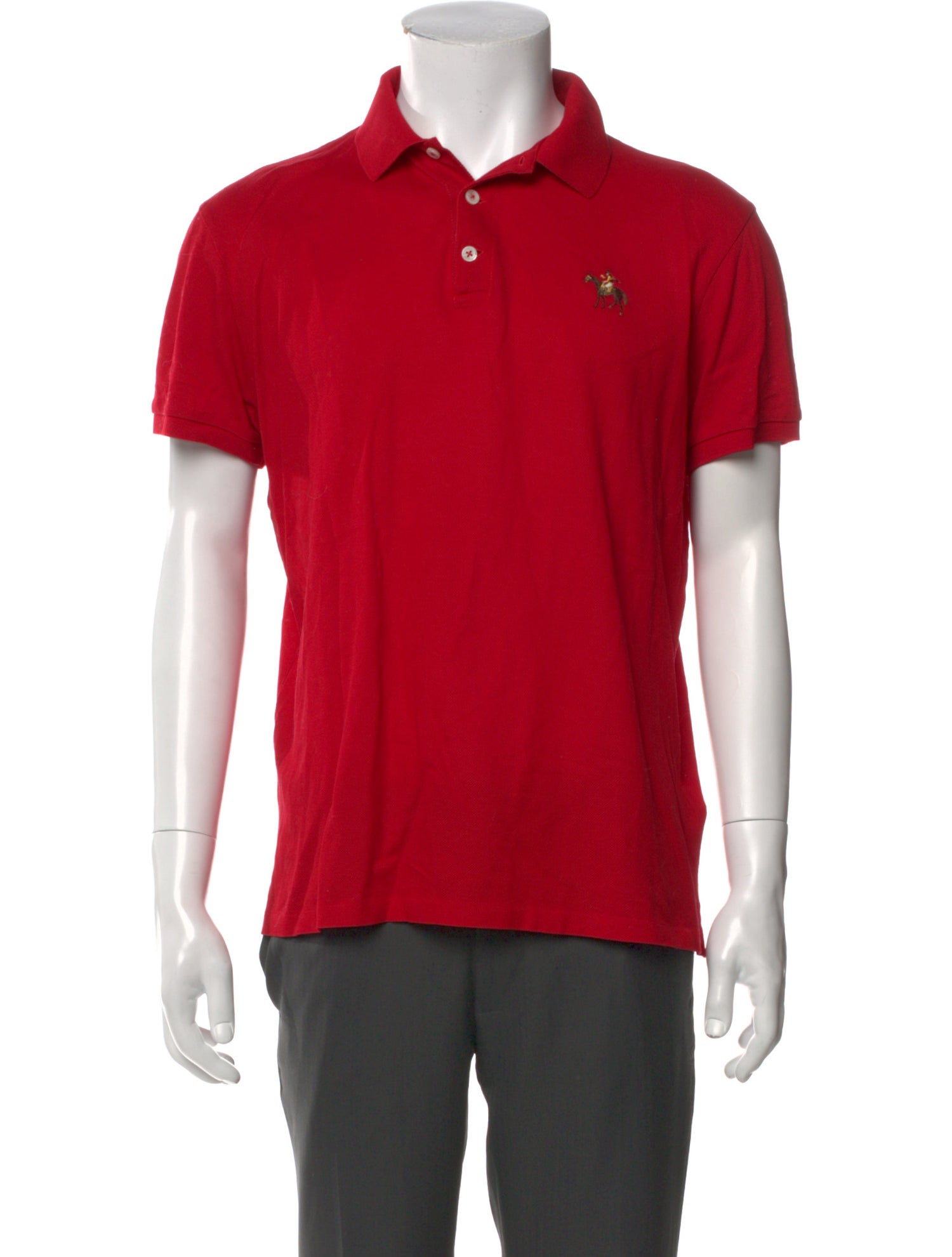 Ralph Lauren Purple Label Collar Short Sleeve Polo Shirt