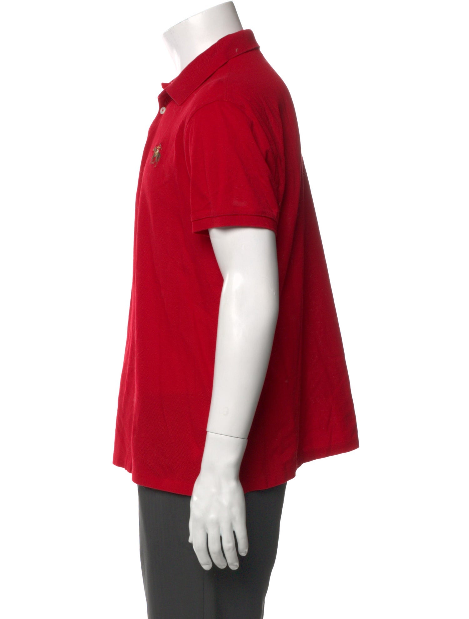 Ralph Lauren Purple Label Collar Short Sleeve Polo Shirt