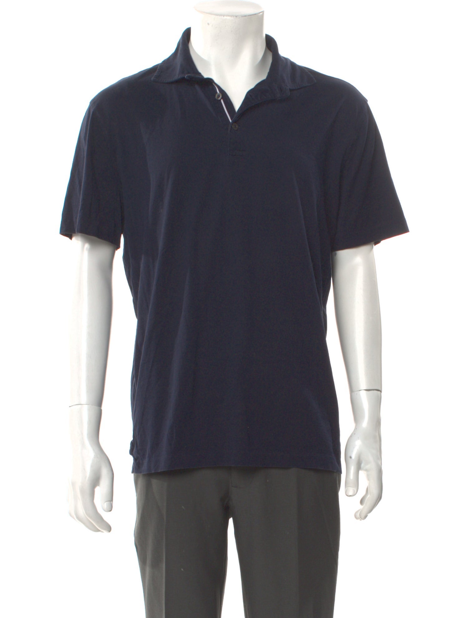 Ralph Lauren Purple Label Collar Short Sleeve Polo Shirt
